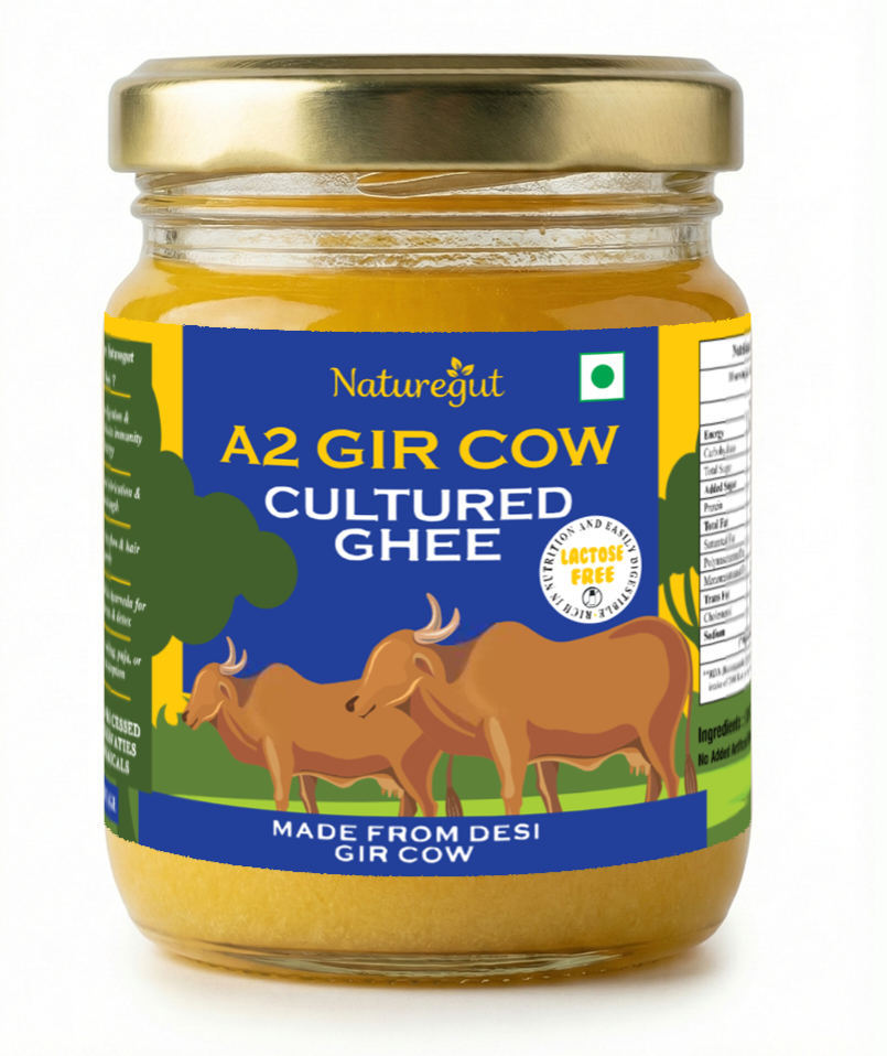 100 ml Naturegut A2 Gir Cow Cultured Ghee